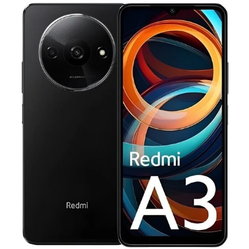 Смартфон Xiaomi Redmi A3 4/128GB GV - Global Version (глобальний) чорний