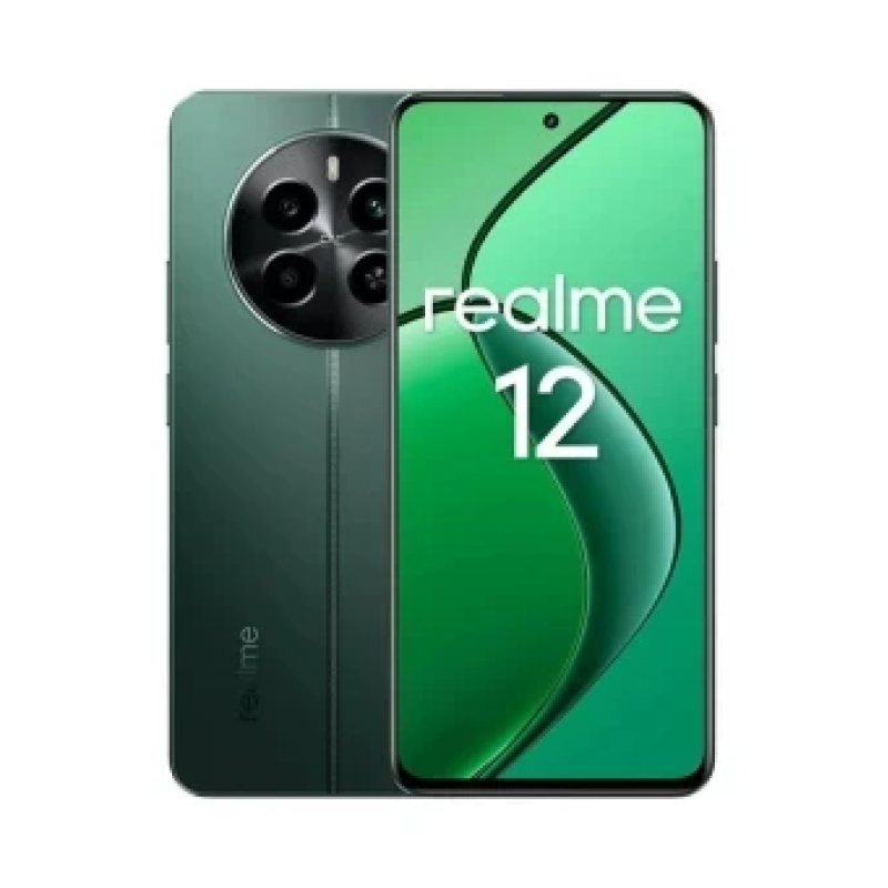 Мобільний телефон realme 12 4G 8/256 GB Pioneer Green (глобальна версія) (1217279)